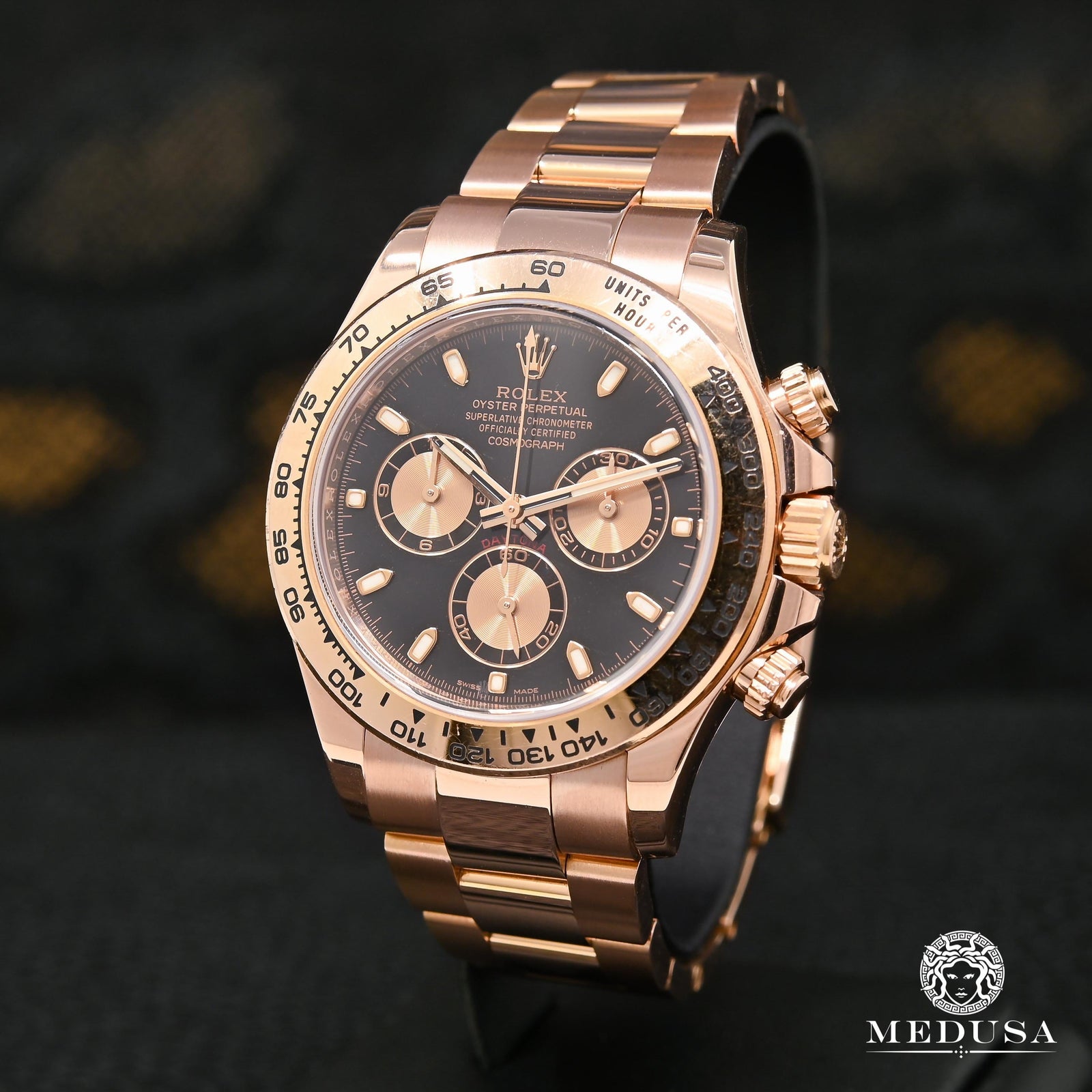 Montre Rolex | Montre Homme Rolex Cosmograph Daytona 40mm - Rose Gold Or Rose
