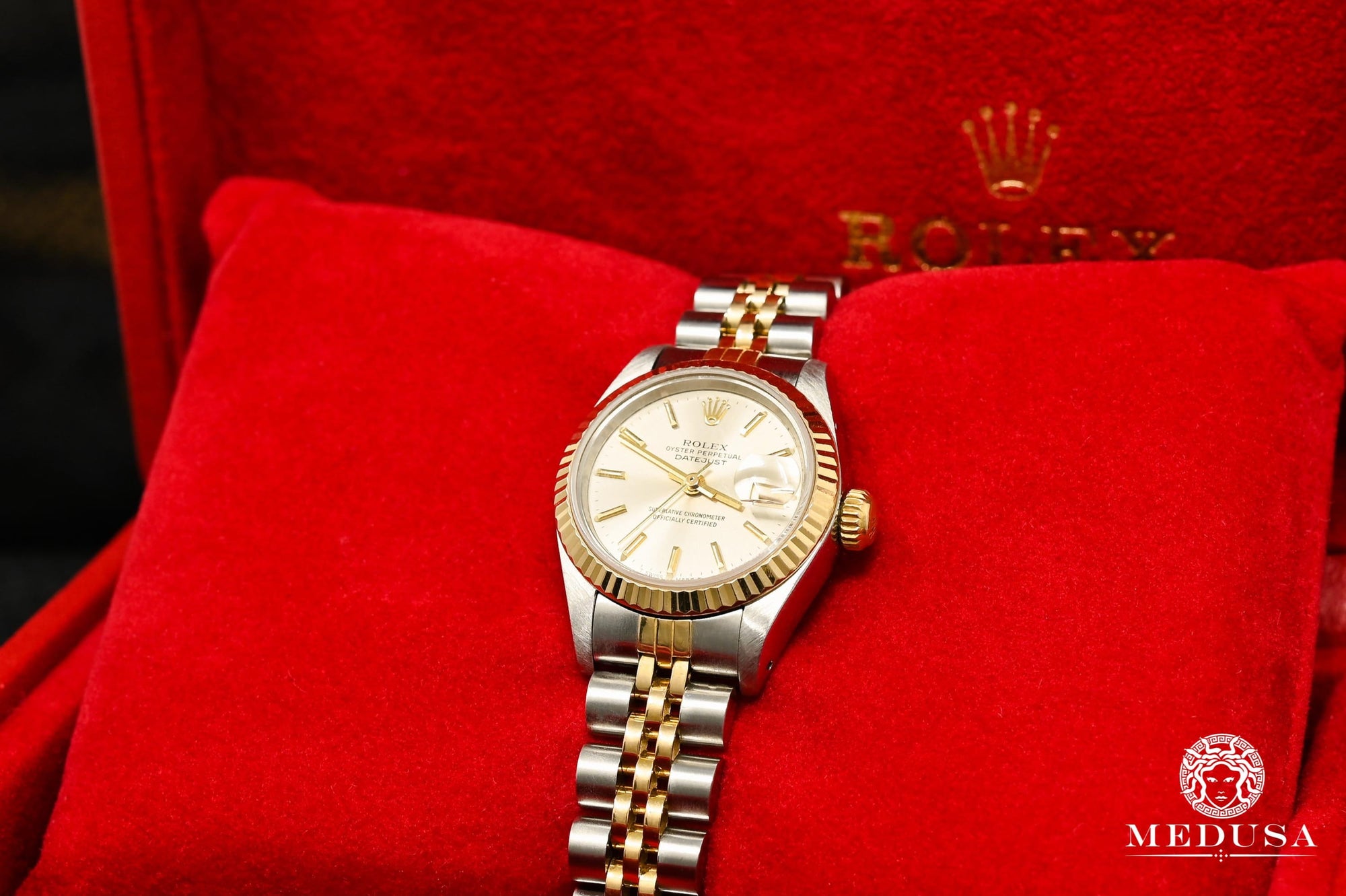Montre Rolex | Montre Femme Rolex Datejust 26mm - Silver Or 2 Tons