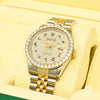 Montre Rolex | Montre Homme Rolex Datejust 36mm - Arabic Iced Or 2 Tons