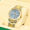 Montre Rolex | Montre Homme Rolex Datejust 36mm - Blue Thunderbird Or 2 Tons