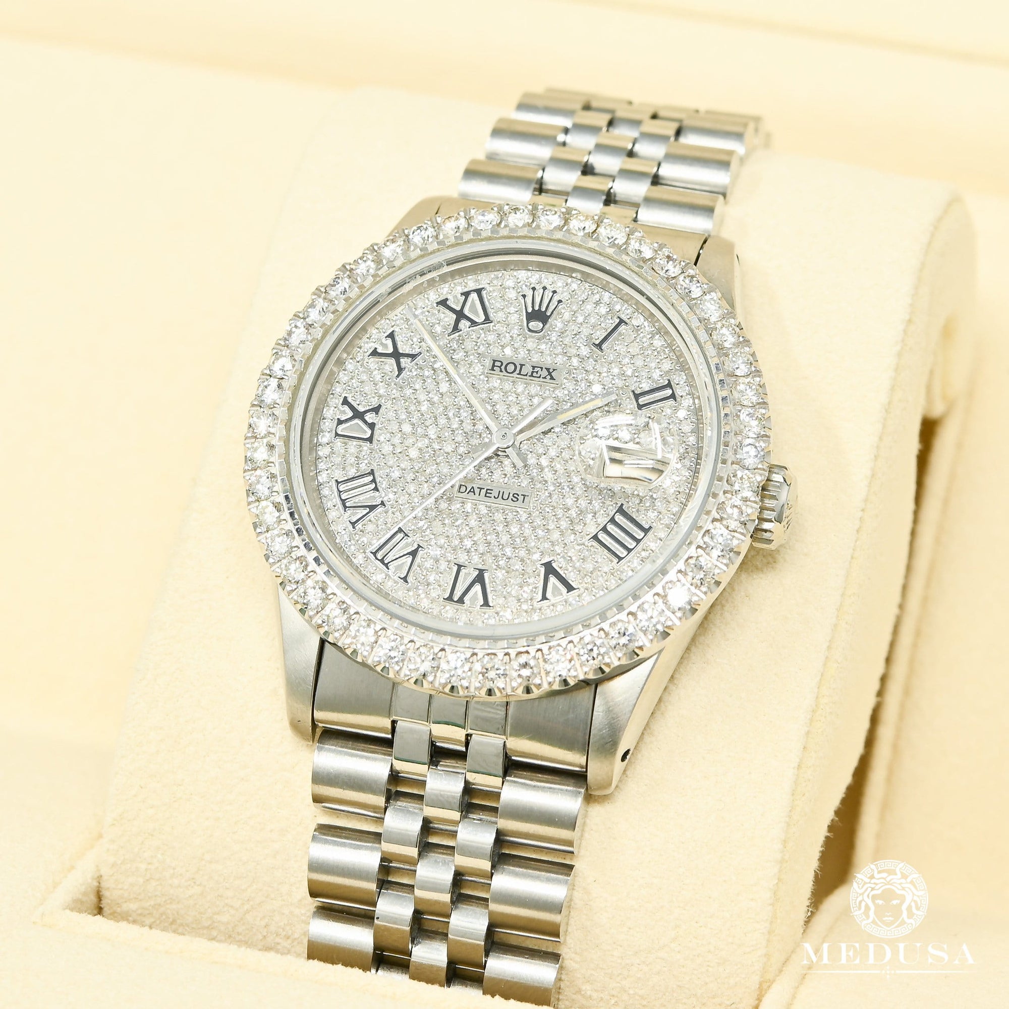 Montre Rolex | Montre Homme Rolex Datejust 36mm - Iced Jubilee Stainless