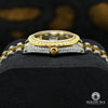 Montre Rolex | Montre Homme Rolex Datejust 36mm - Jubilee Iced Black Or 2 Tons