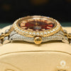 Montre Rolex | Montre Homme Rolex Datejust 36mm - Red Iced Out Or 2 Tons