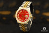 Montre Rolex | Montre Homme Rolex Datejust 36mm - Red ’’Mother of Pearl’’ Or 2 Tons