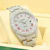 Montre Rolex | Montre Homme Rolex Datejust 41mm - Full Honeycomb Red Stainless