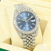 Montre Rolex | Montre Homme Rolex Datejust 41mm - Jubilee Full Blue Stainless