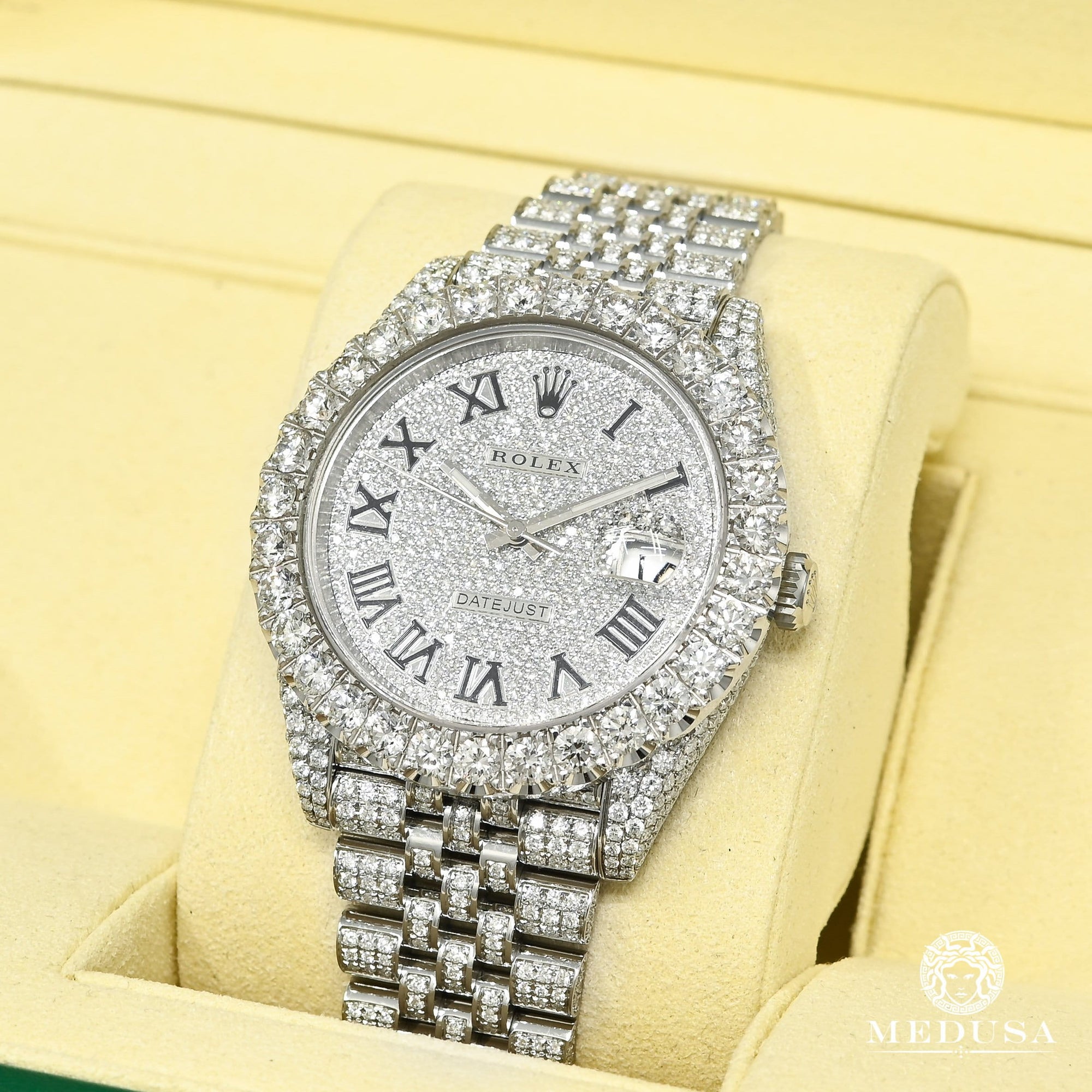 Montre Rolex | Montre Homme Rolex Datejust 41mm - Jubilee Full Honeycomb Stainless