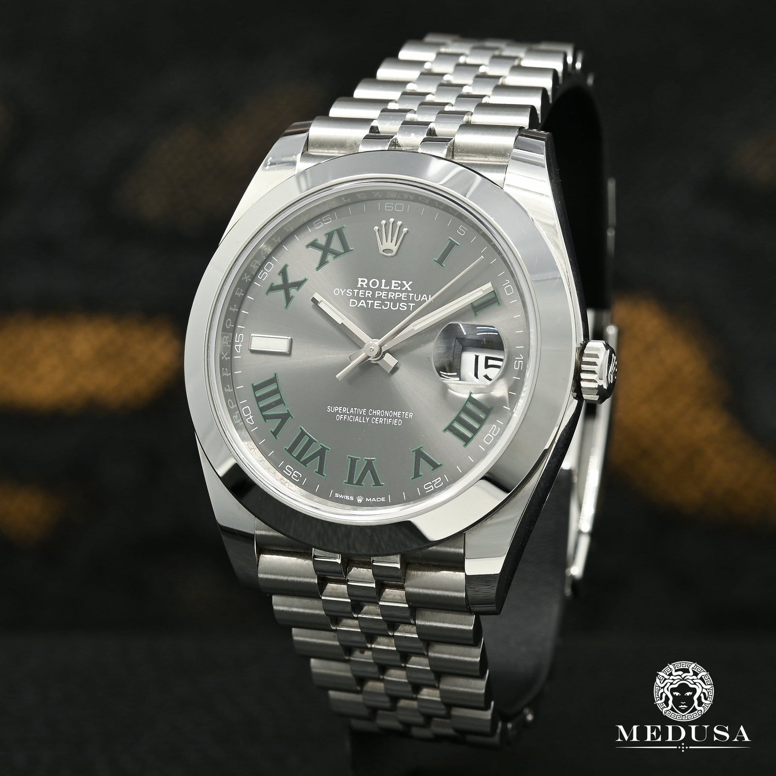 Montre Rolex | Montre Homme Rolex Datejust 41mm - Jubilee Wimbledon Stainless