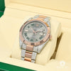 Montre Rolex | Montre Homme Rolex Datejust 41mm - Wimbledon Fluted Everose Iced Or Rose 2 Tons