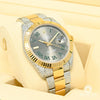 Montre Rolex | Montre Homme Rolex Datejust 41mm - Wimbledon Fluted Iced Or 2 Tons