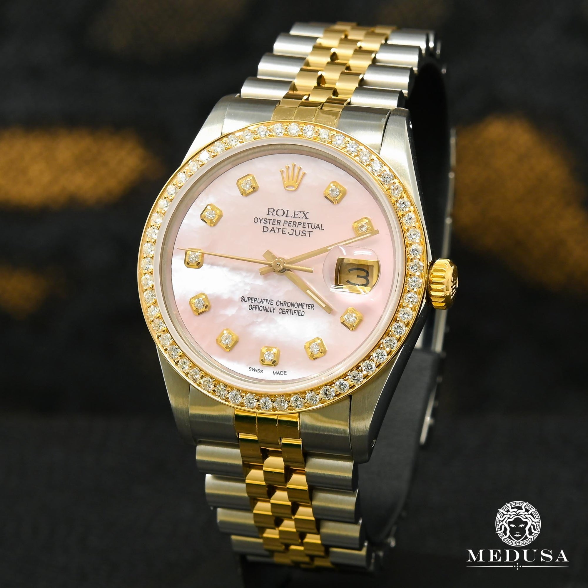 Montre Rolex | Montre Homme Rolex Datejust Set Elle &amp; Lui - Pink Or 2 Tons