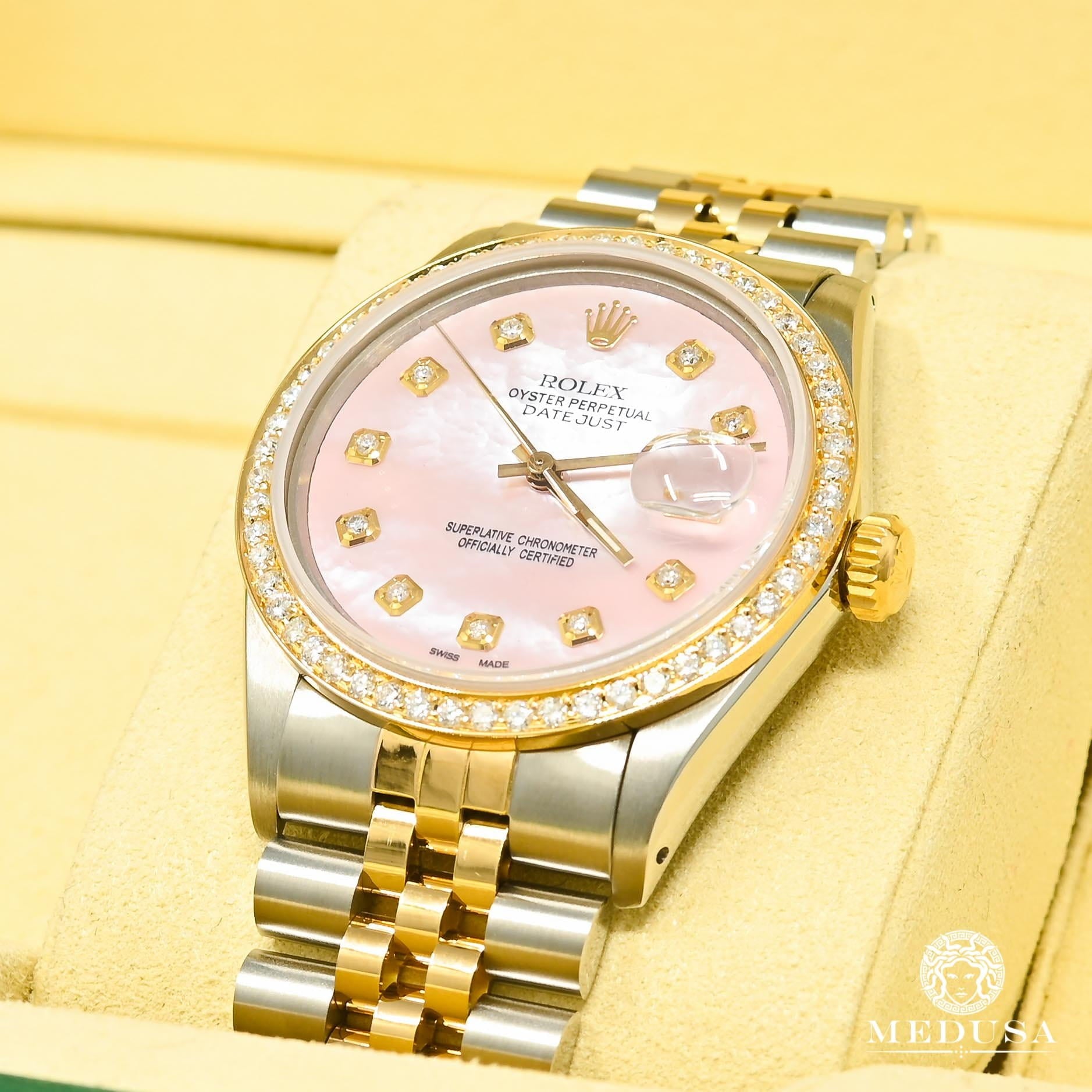 Montre Rolex | Montre Homme Rolex Datejust Set Elle &amp; Lui - Pink Or 2 Tons