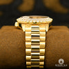 Montre Rolex | Montre Homme Rolex Day-Date 36mm - Cyan ’’Mother Of Pearl’’ Romain / Or Jaune