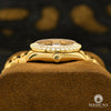 Montre Rolex | Montre Homme Rolex Day-Date 36mm - Cyan ’’Mother Of Pearl’’ Romain / Or Jaune
