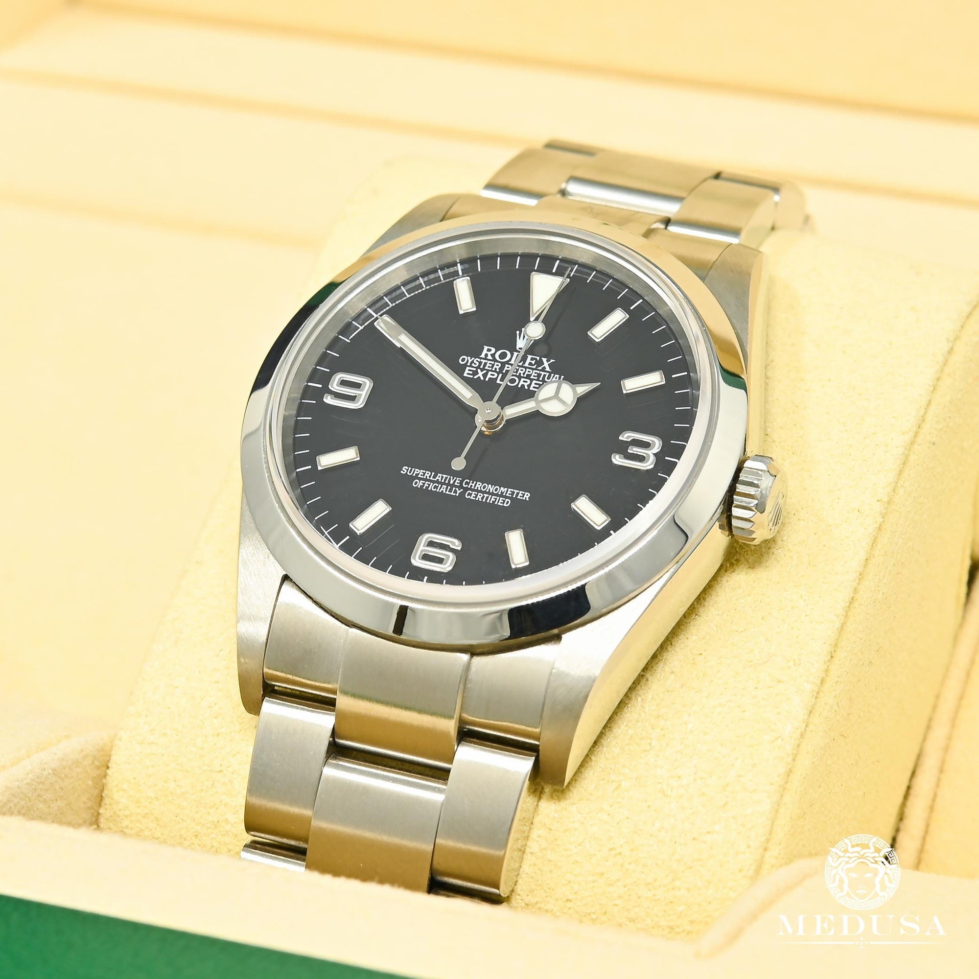 Montre Rolex | Montre Homme Rolex Explorer 36mm - Black Stainless