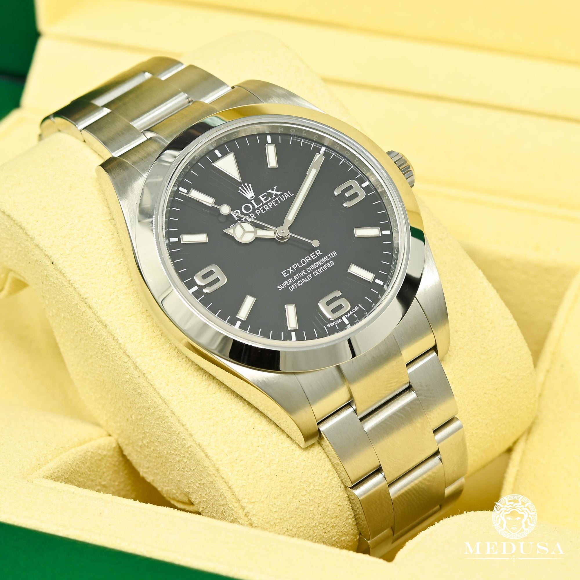 Montre Rolex | Montre Homme Rolex Explorer 39mm - Black Stainless