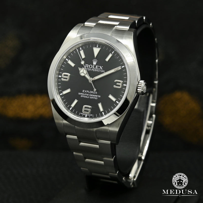 Montre Rolex | Montre Homme Rolex Explorer 39mm - Black Stainless