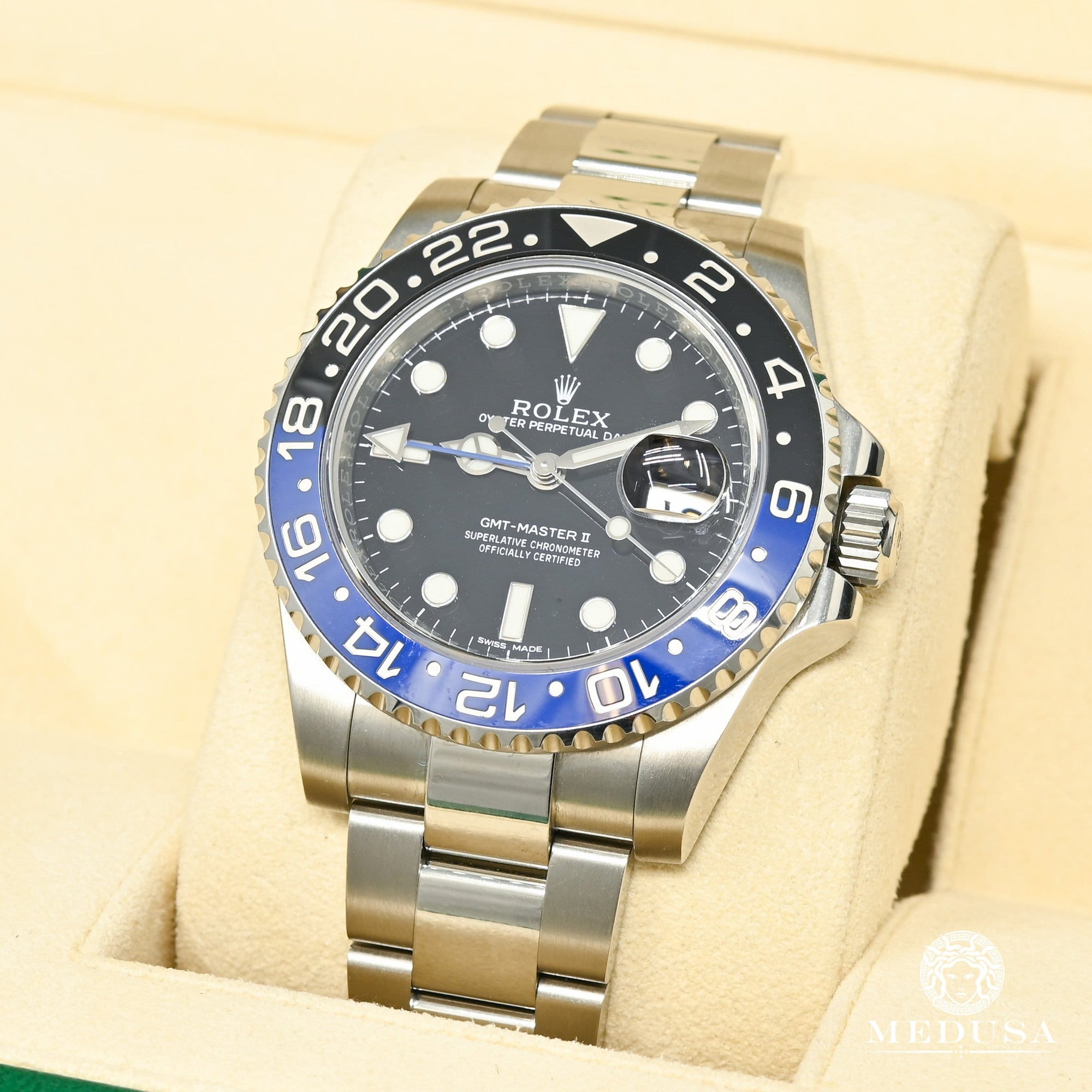 Montre Rolex | Montre Homme Rolex GMT-Master II 40mm - Batman Stainless