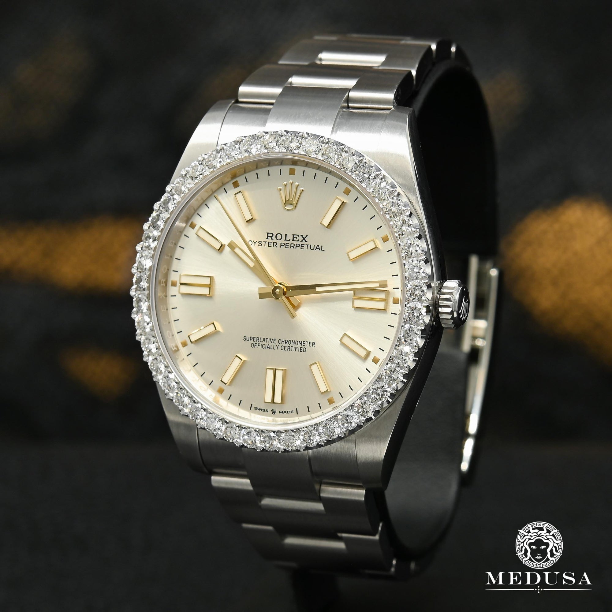 Montre Rolex | Montre Homme Rolex Oyster Perpetual 41mm - Grey Bezel Stainless