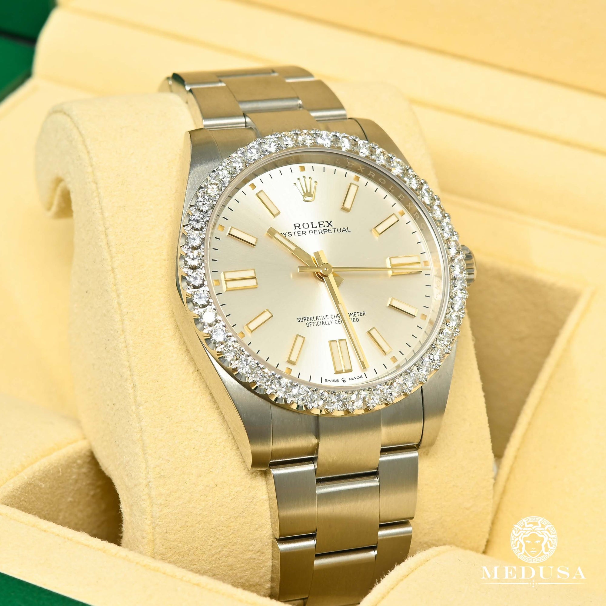 Montre Rolex | Montre Homme Rolex Oyster Perpetual 41mm - Grey Bezel Stainless