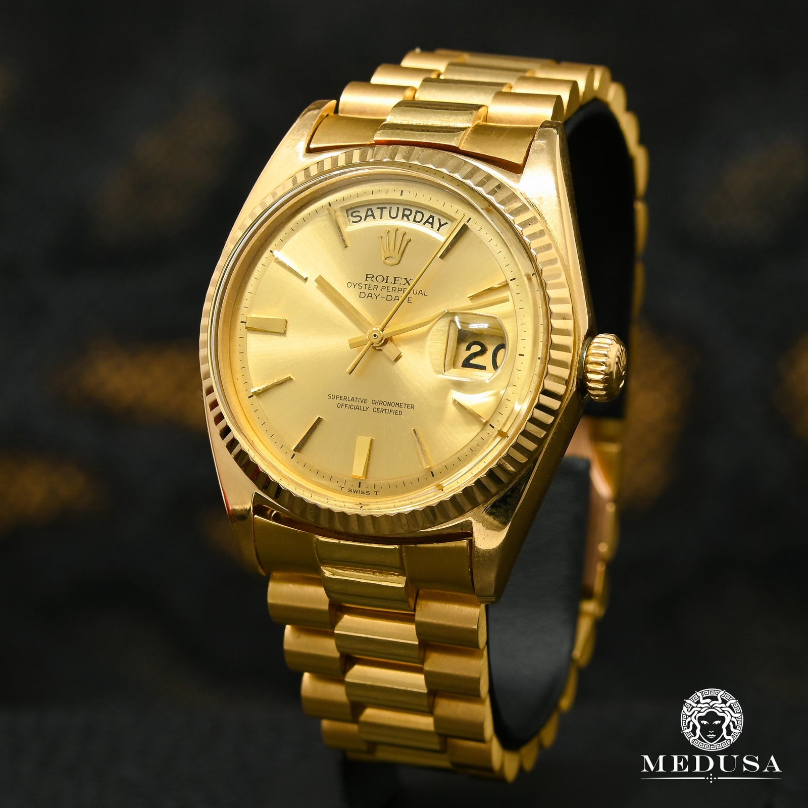 Montre Rolex | Montre Homme Rolex President Day-Date 36mm - Vintage Or Jaune