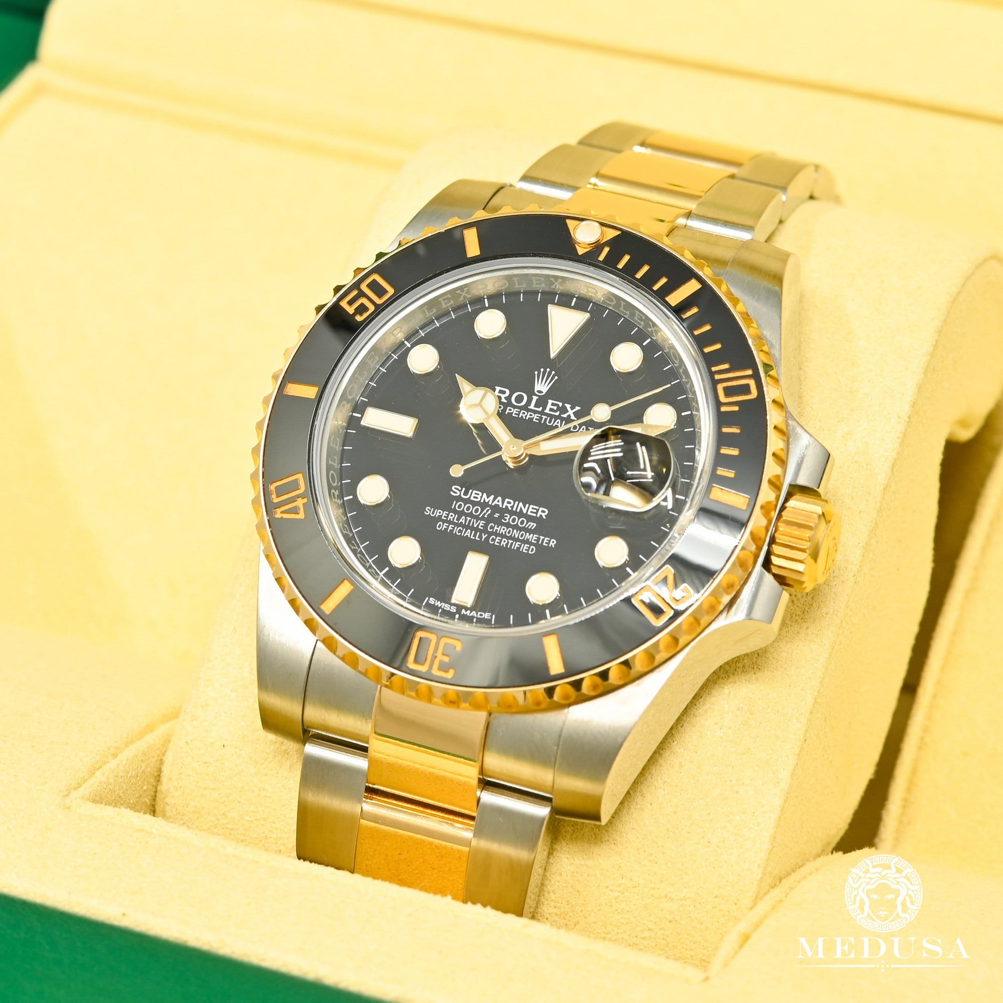 Montre Rolex | Montre Homme Rolex Submariner 40mm - 116613LN Or 2 Tons