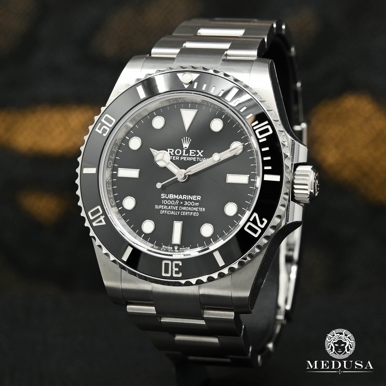 Montre Rolex | Montre Homme Rolex Submariner 41mm - 124060 Black Stainless
