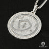 Pendentif à Diamants en Or 10K | Pendentif Divers Safemoon D1 Diamant SI / Or Blanc