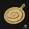 Pendentif à Diamants en Or 10K | Pendentif Divers Safemoon D1 Diamant SI / Or Jaune