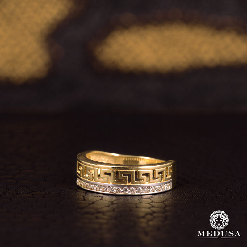 Bague en Or 10K | Bague Femme Slim F13 Or Jaune