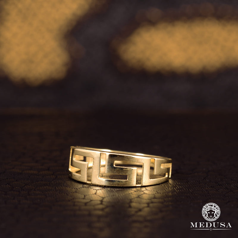 Bague en Or 10K | Bague Femme Slim F14 Or Jaune