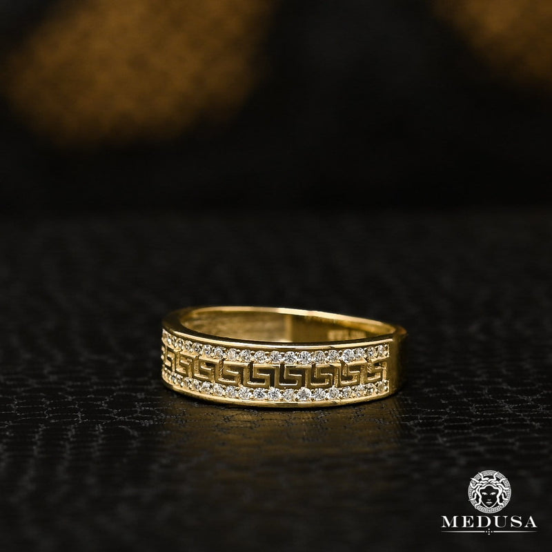 Bague en Or 10K | Bague Femme Slim F21 Or Jaune