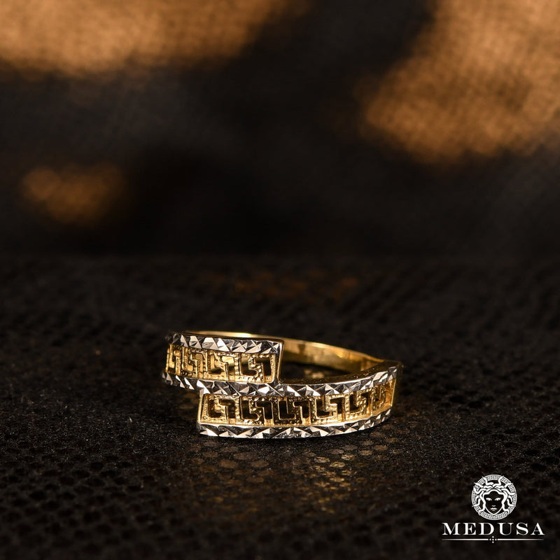Bague en Or 10K | Bague Femme Slim F6