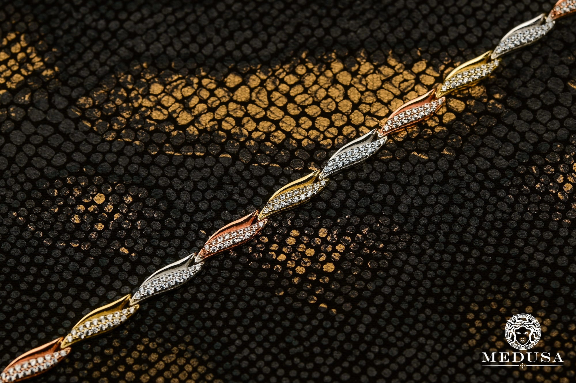 Bracelet en Or 10K | Bracelet Femme Sumptuous F5