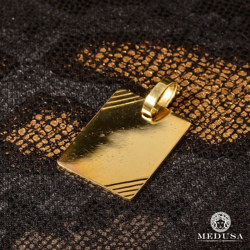 Pendentif en Or 10K | Pendentif Divers Tag X2