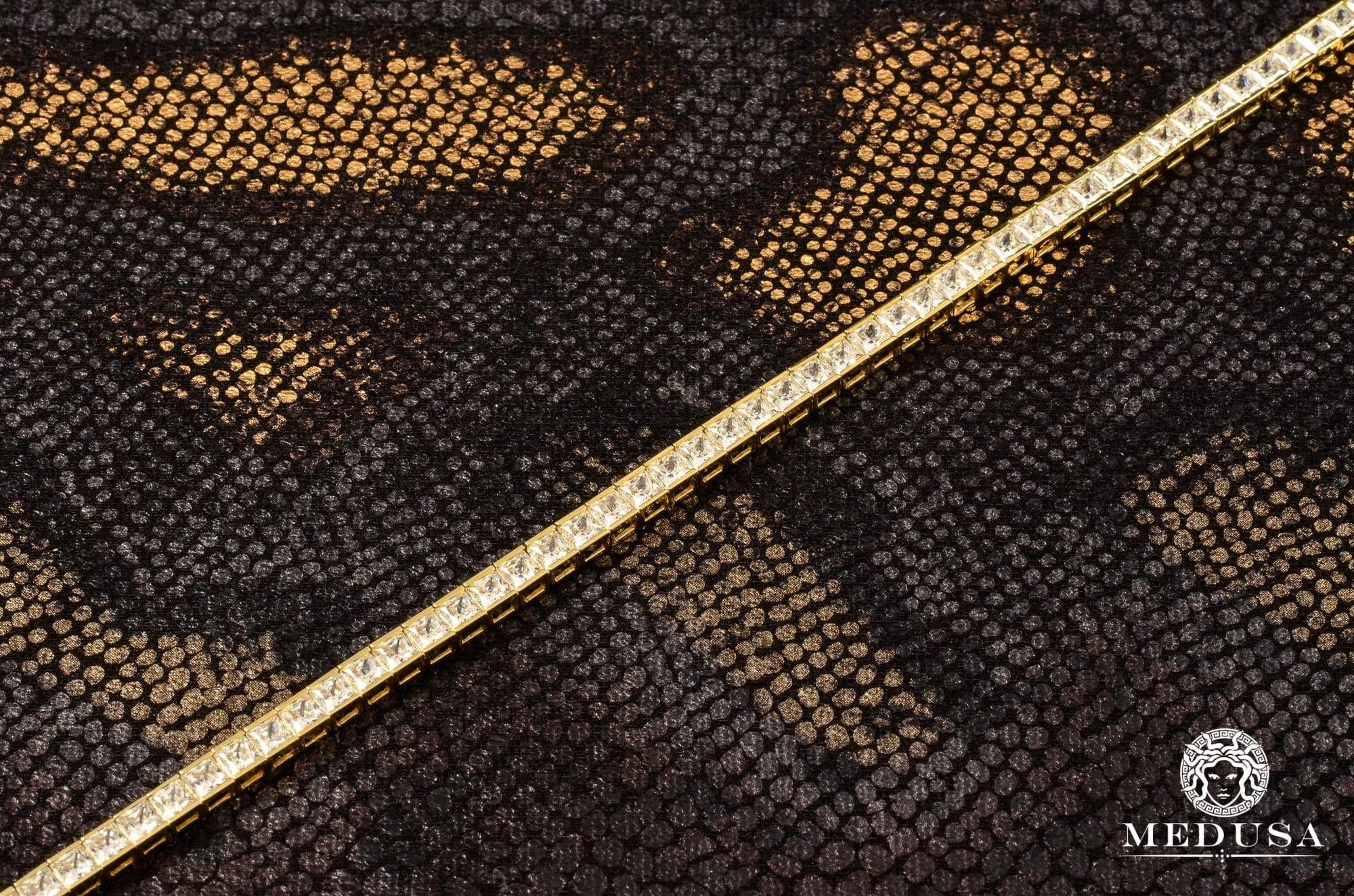 Bracelet en Or 10K | Bracelet Femme Tennis F2